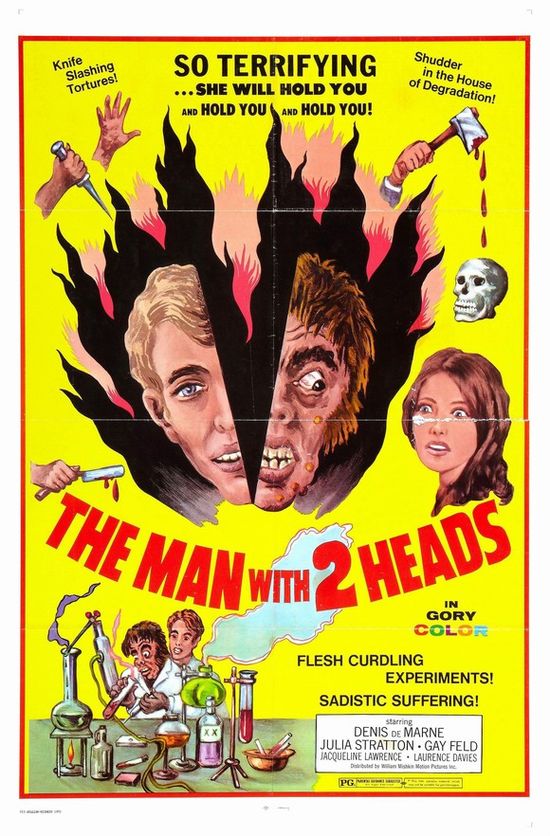 The Man with 2 Heads movie