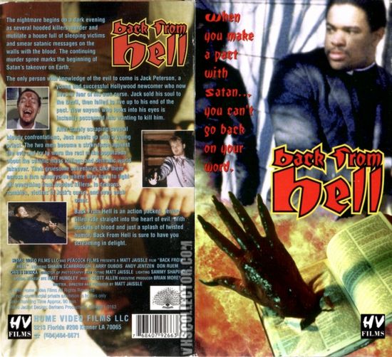 Back from Hell movie