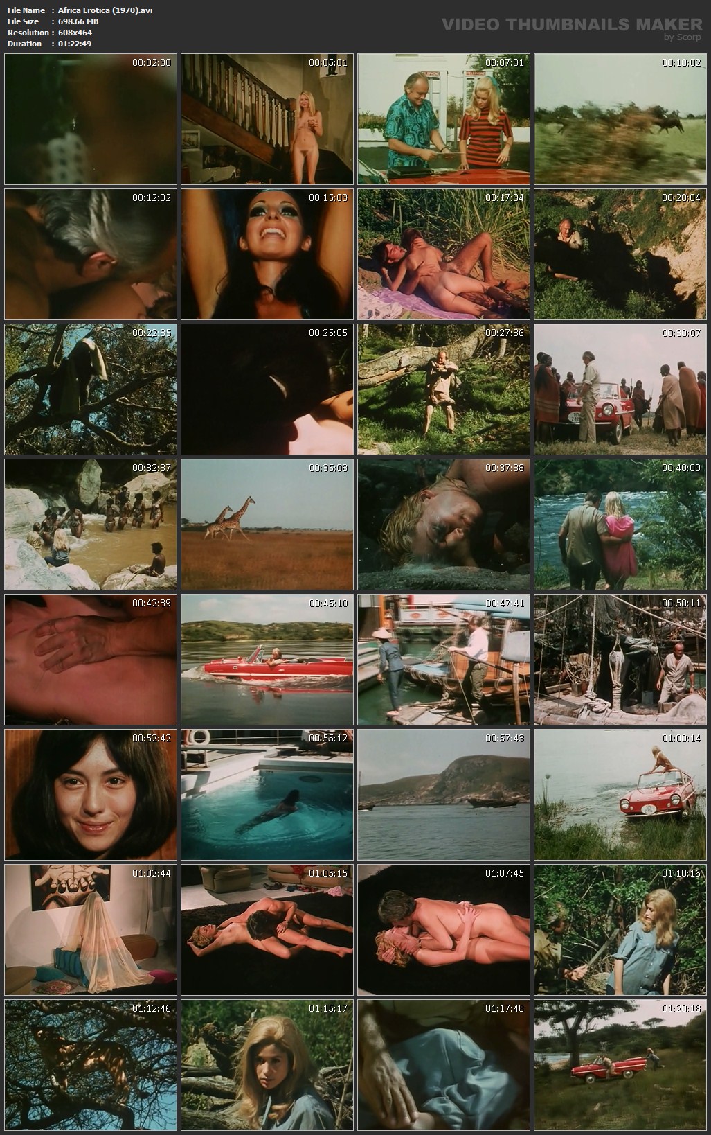 Africa Erotica / Jungle Erotic 1970 | Download movie