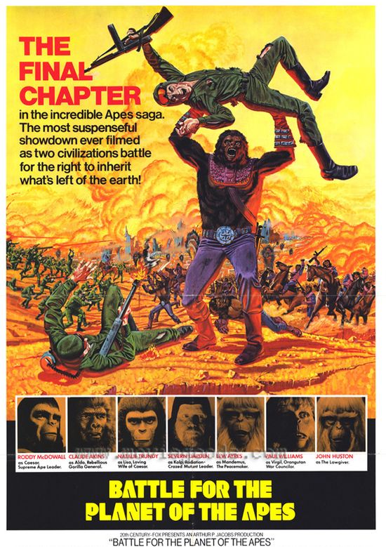 Battle for the Planet of the Apes movie