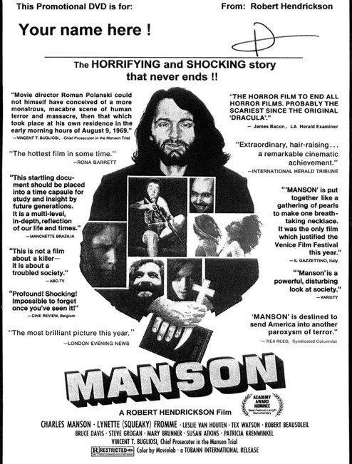 Manson movie
