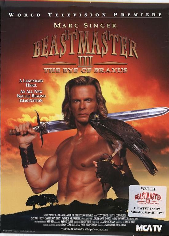 The Beastmaster 3: The Eye of Braxus movie