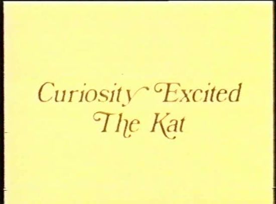 Curiosity Excited the Kat movie