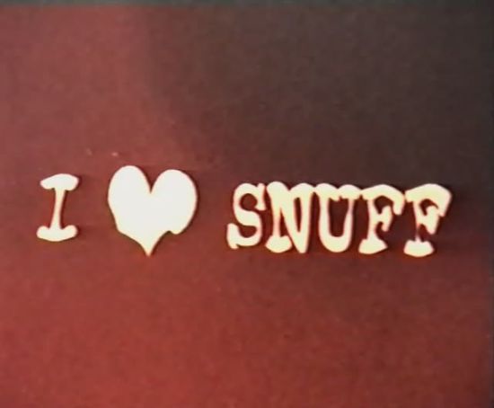 I Love Snuff movie