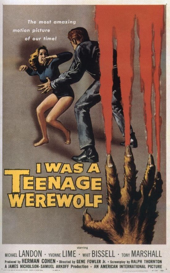 I Was a Teenage Werewolf movie