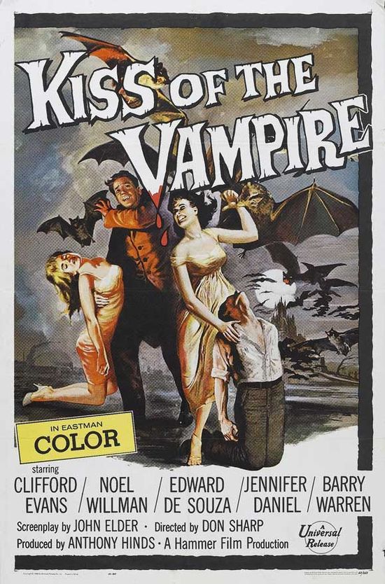 Kiss of the Vampire (1963) movie