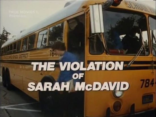 Violation of Sarah McDavid movie