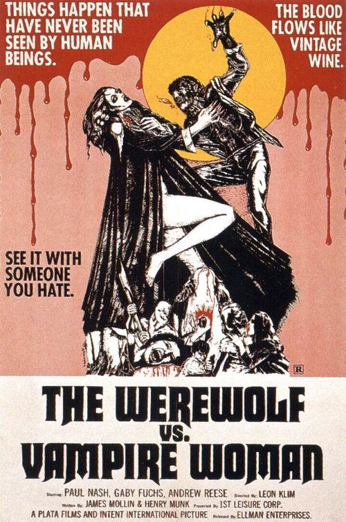 Werewolf Versus the Vampire Woman movie